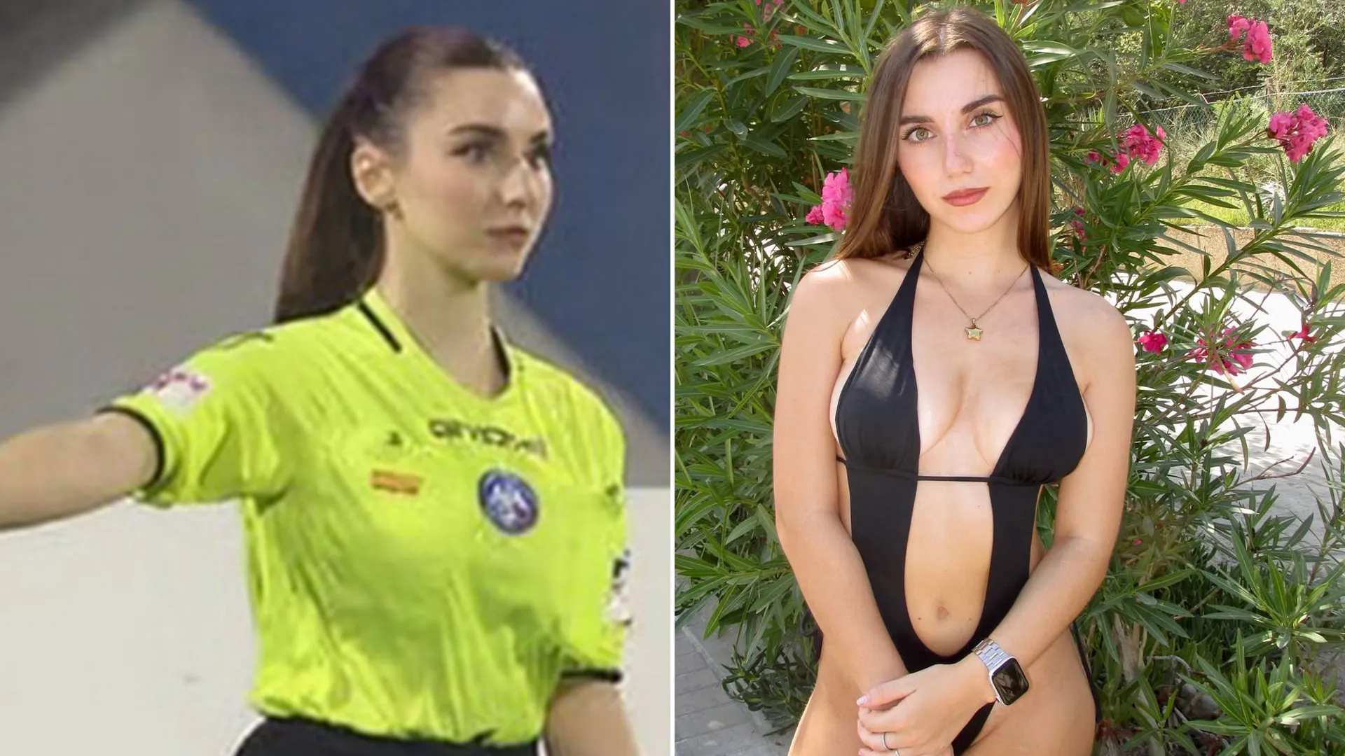 美女 助理裁判 Giuliana Vigile 私照流出走红